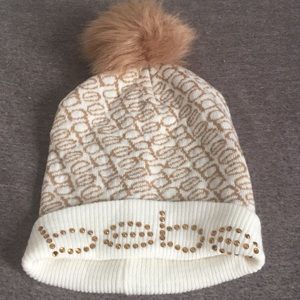 White Bebe Beanie
